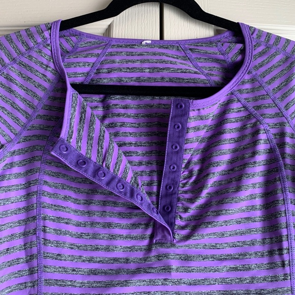 Lululemon Sport Henley Long Sleeves Top - Picture 4 of 10